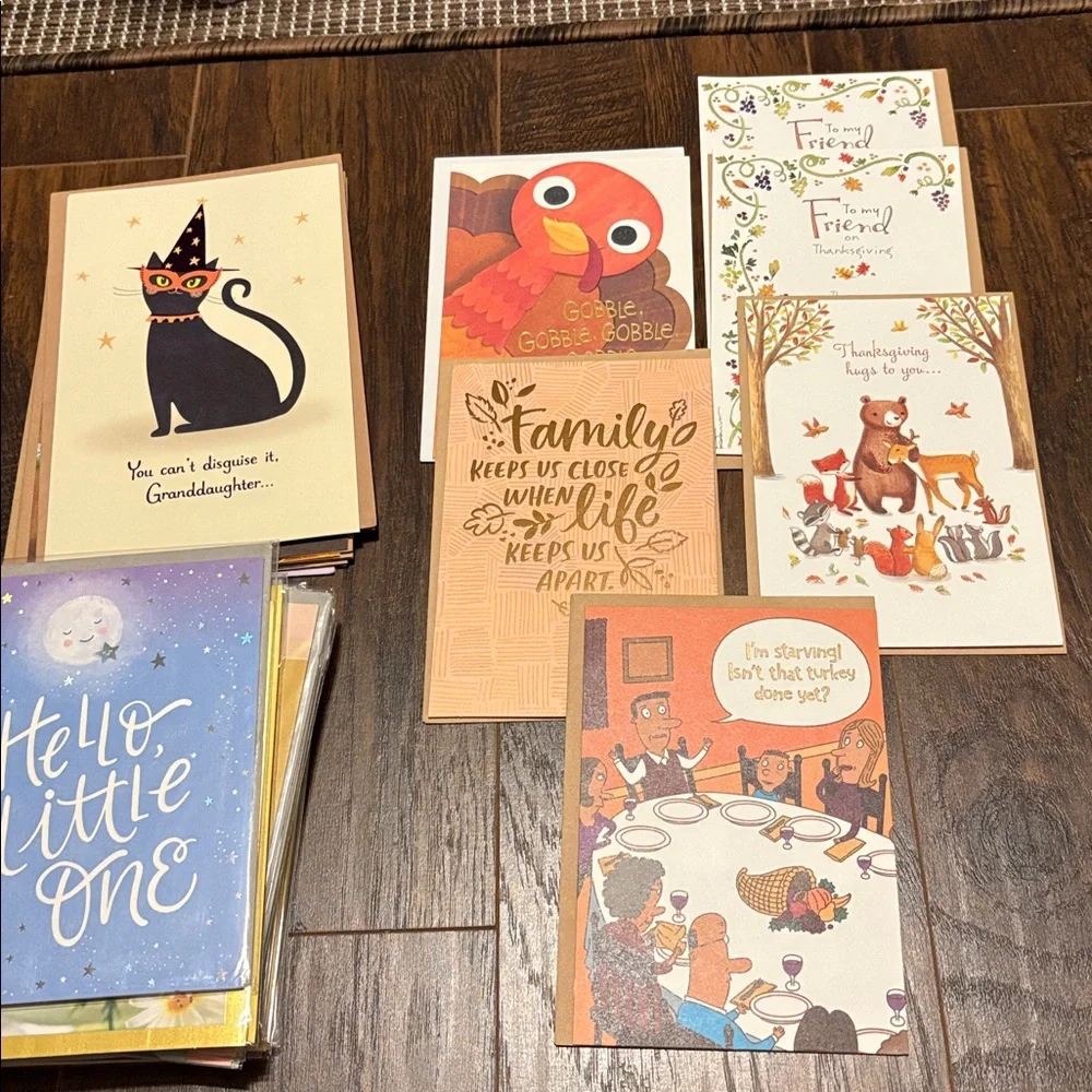 🆕Huge 51 Piece American Greetings Greeting Card Bundle